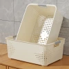 Snack and sundries storage baskets, household plastic storage baskets, kitchen cabinets, storage boxes, dormitory wardrobes, clothes sorting boxes Specification image
